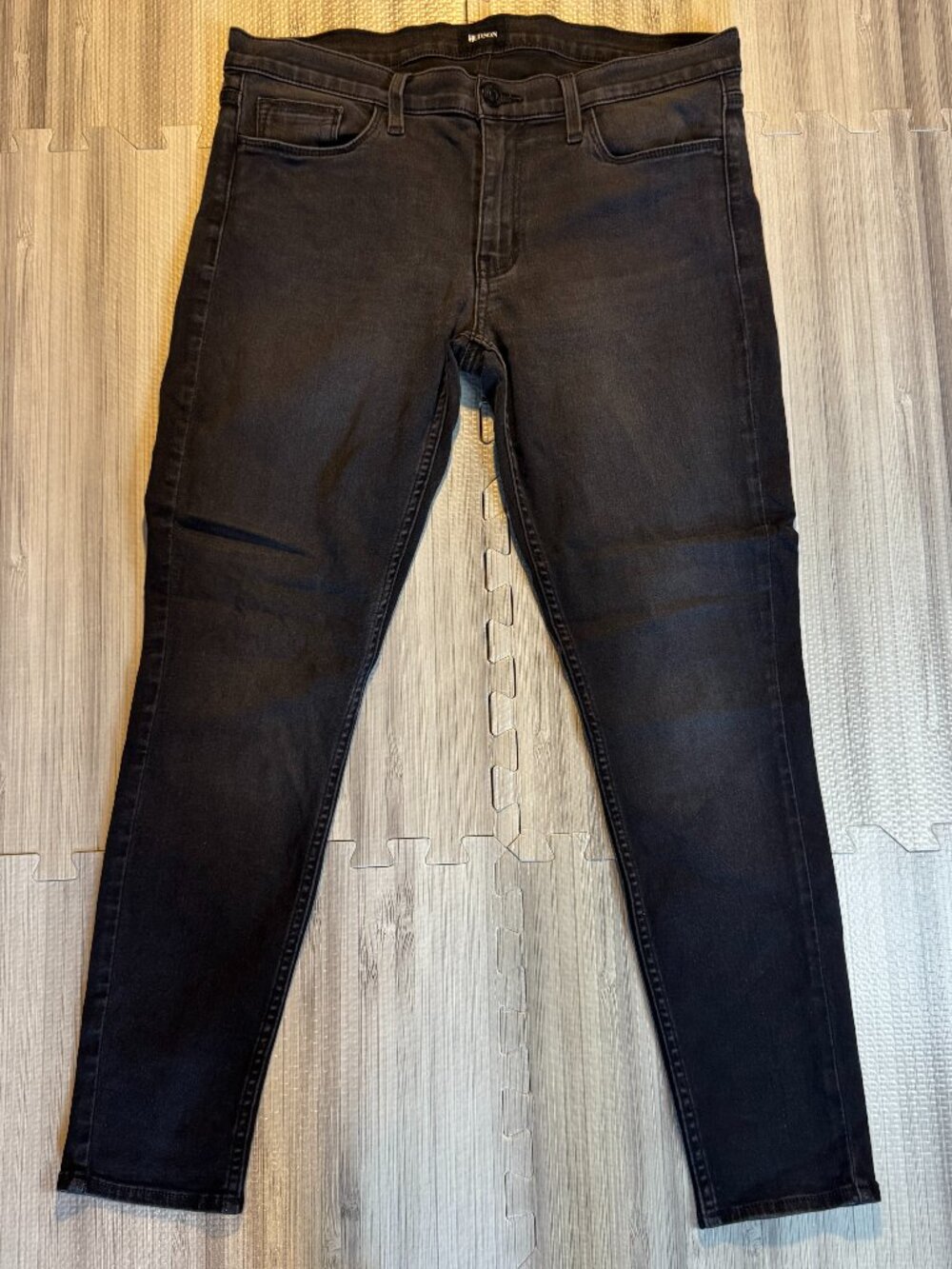 Hudson Women's Black Krista Low Rise Skinny Ankle Jeans